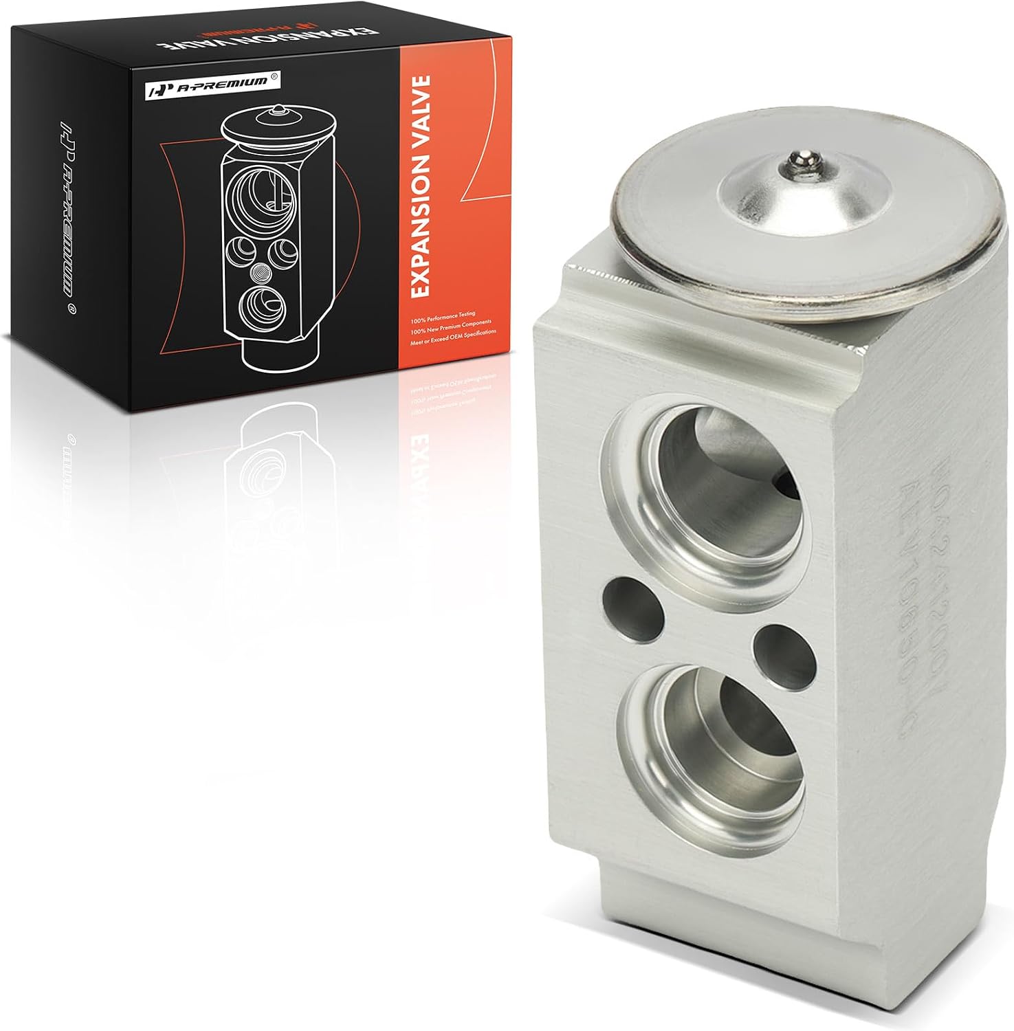 A-Premium AC Expansion Valve Compatible with Kia K900 2019-2020, Stinger 2018-2021, Stinger 2022-2023 3.3L & Genesis G70 2019-2025, GV80 2021-2025, GV70 2022-2025, G80 2017-2025, G90 2020-2022
