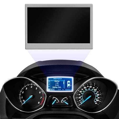 Pantalla LCD a color compatible con Ford Escape 2014-2016 2013-2016 Ford Focus LCD Module 4.2 pulgadas, instrumento velocímetro 150 MPH 50 pines