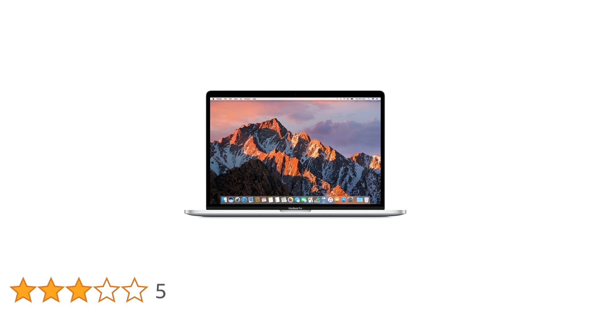 画面　Macbook pro 15inch 2017 Gray Apple 2017 MacBook Pro with 2.9GHz Intel Core i7, 15-inch