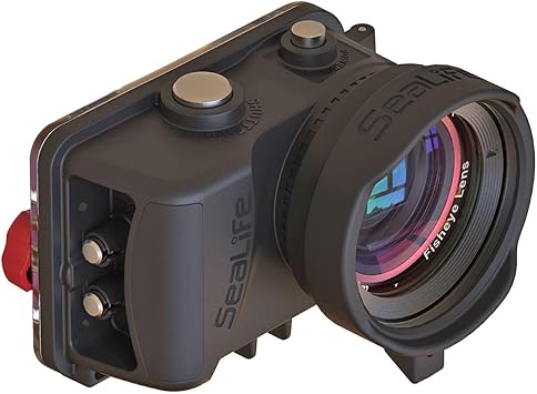 SeaLife Close Up Anti-Reflective Lens for Micro Series & RM-4K Cameras for Sea Underwater Photography and Video, Fast & Precise Attachment, Black SL572
