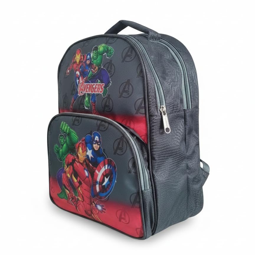 Image of Stylbase 15 Inch 3D Cartoon School Bag for Boys & Girls | Waterproof Lightweight Polyester Kids Backpack with Bottle Pocket | Ideal School Bags for Kids Nursery, LKGClass (3-5 Years)