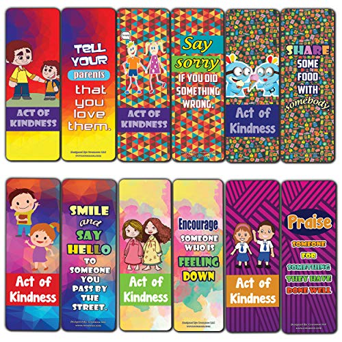 Colorful Act of Kindness Lesezeichen Premium-Qualität Geschenkidee Cover