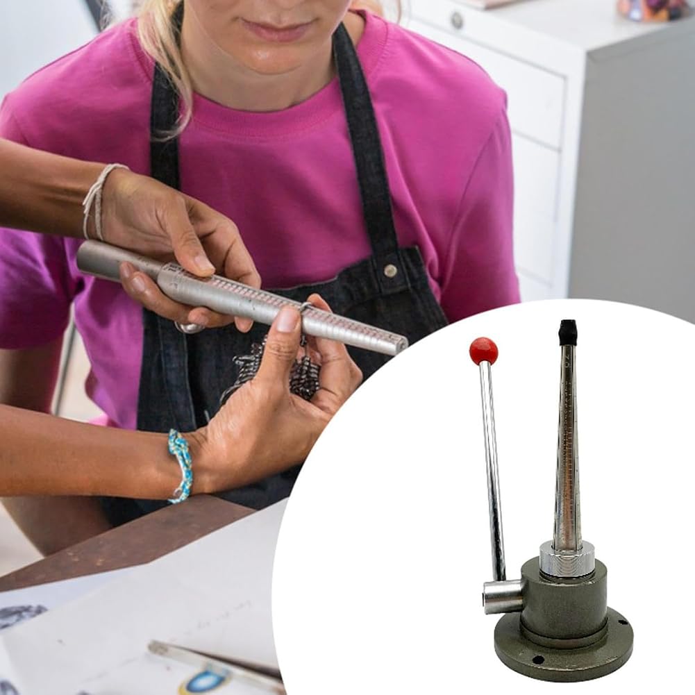 Ring -Stretch -Werkzeug, Fingerringstrecker Reduzierer, HK/USA/EU Drei Spezifikationsskala, Ringwerkzeug Sizer -Börse, Bandgrößenvergrößerungsreduktion, Juwelier -Shop -Werkzeug