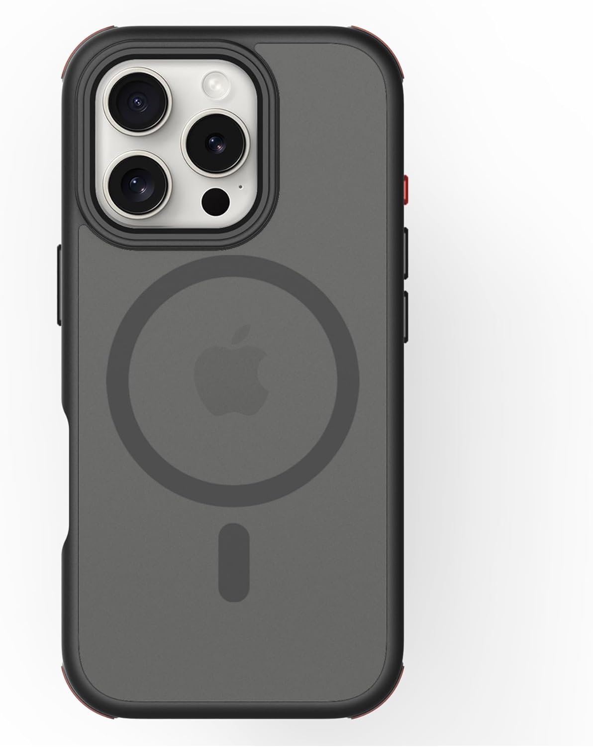 Prodigee iPhone 16 Formula | Transparent Case | Drop Tested | Dual Layer Cover | Wireless Charging Compatible | Shockproof Military-Grade Protection (Formula, Smoke, iPhone 16 Pro (6.3))