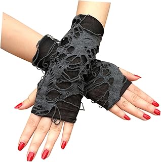 Yardenfun World Map Wall Clock Gloves pair Performance Dance Punk Costume Party Cosplay Street Decoration for Fingerless Fingerless Fingerless Gloves Crystals and Gemstones