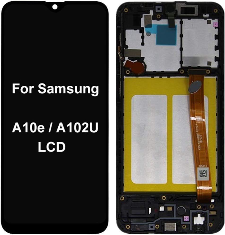 Hot Deals for Samsung A10e Screen Replacement for Samsung Galaxy a102u Screen Replacement A10e a102u1 S102dl LCD Display Digitizer Touch Screen 5.83 Inch (A10e with Frame)