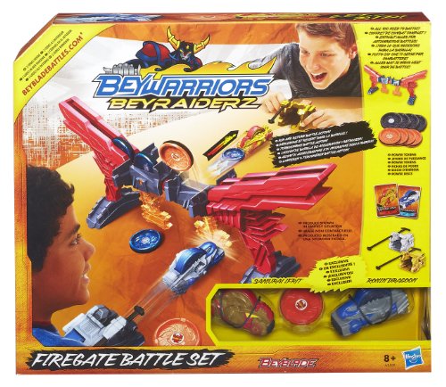 Preisvergleich Produktbild Hasbro A2509E27 - Beyblade BeyRaiderz Fire-Gate Battle Set