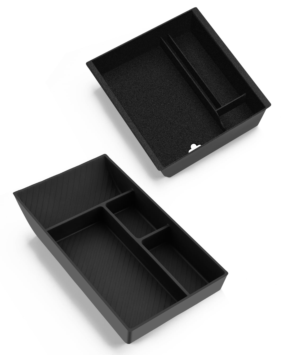 Tesla Model Y 2025 Juniper Organizer do konsoli środkowej silikonowy tacka akcesoria