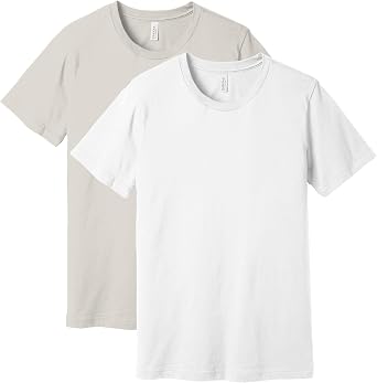 Bella Canvas 3001 Unisex Cotton T-Shirt Multipack