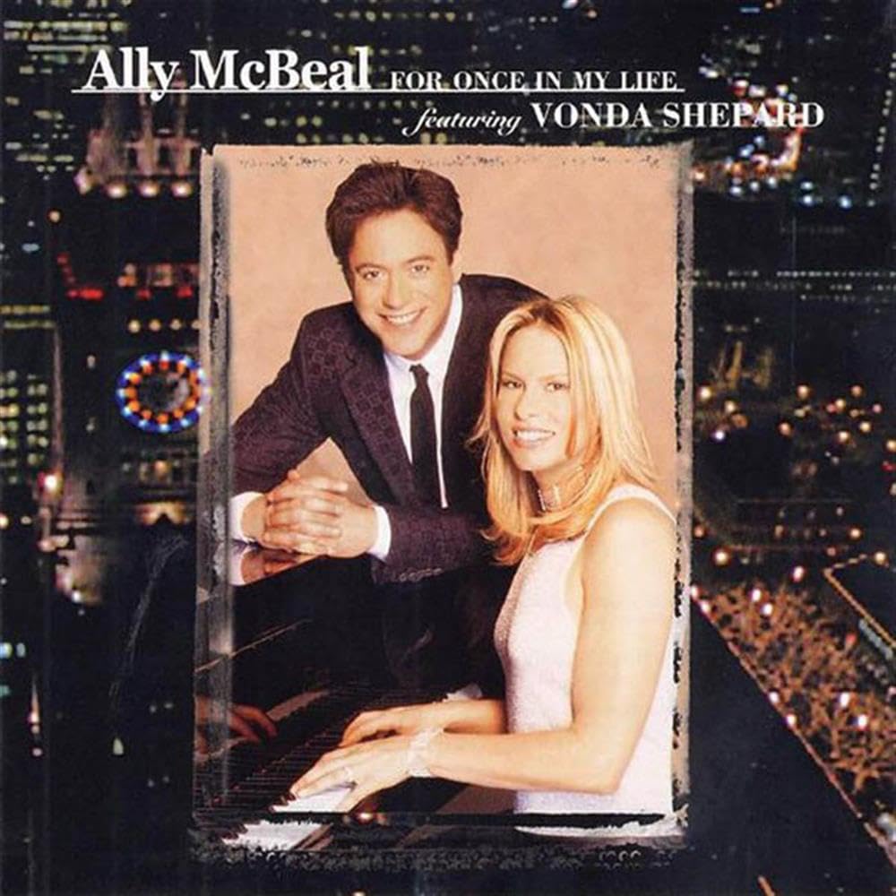 (JH266) Ally McBeal ft Vonda Shepard, For Once In My Life - 2001 CD
