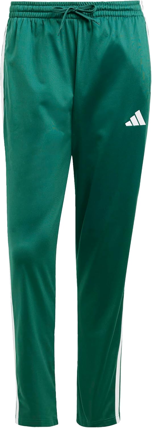 Adidas Mens 3-Stripes Tricot Open Hem Track Pants - Image 5