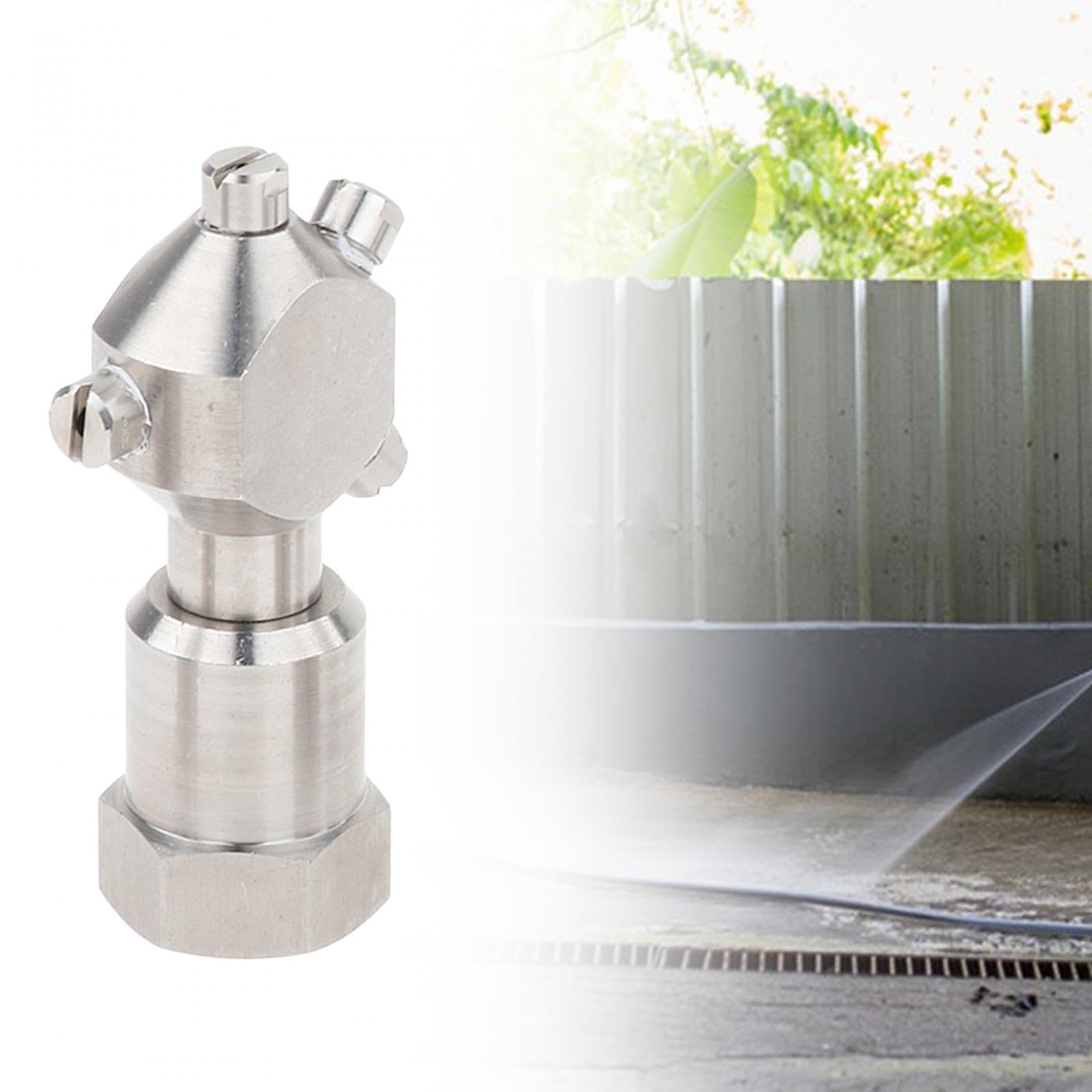 Bola Rotatoria de Limpieza de de Acero Inoxidable Herramienta Giratoria para Limpieza Profunda Giratoria 360 Grados Bajo Consumo de a, 12 Pulgadas