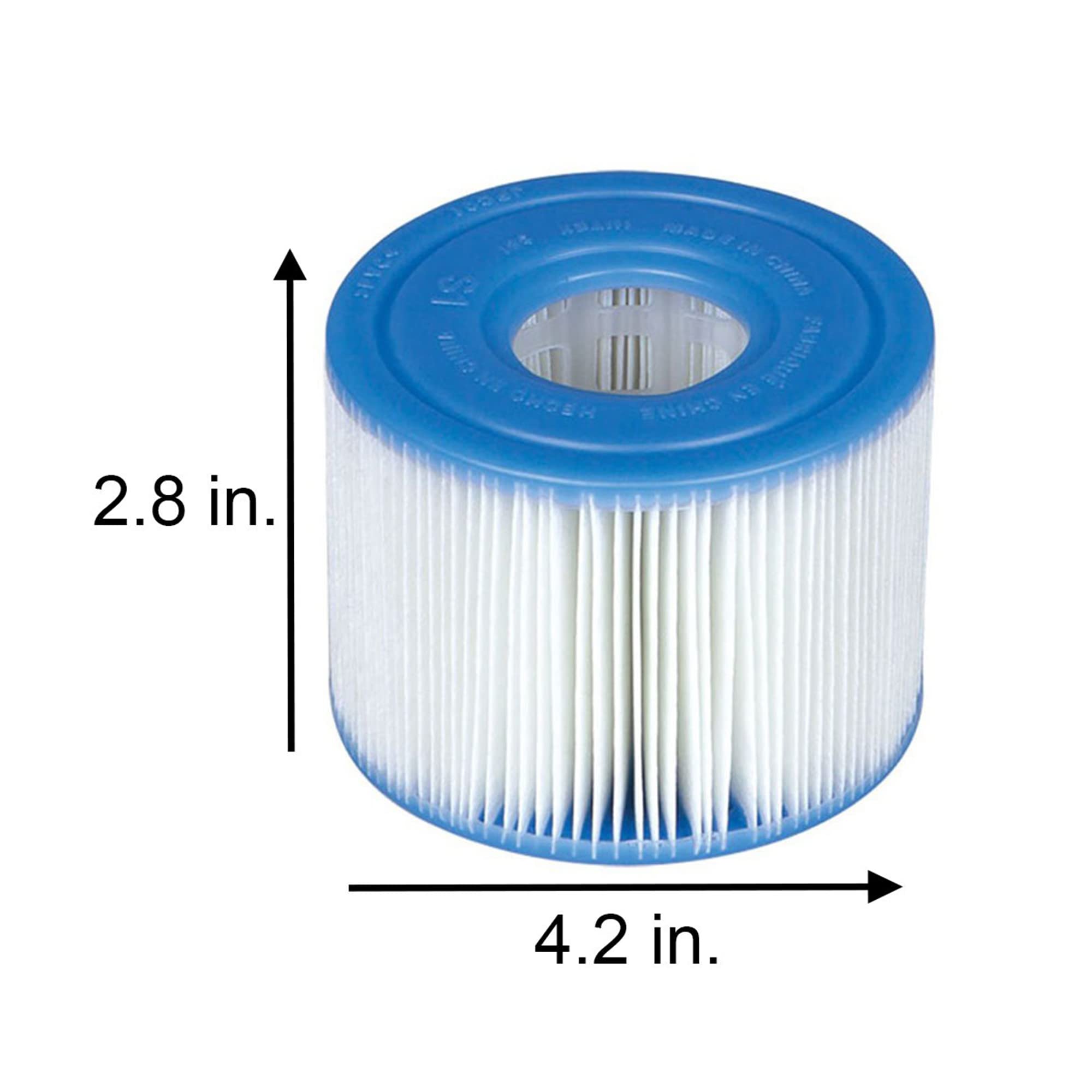 Intex Kit Manutenzione PureSpa – Spazzola Curva, Skimmer, Pad Abrasivo E 6 Cartucce Filtro Tipo S1