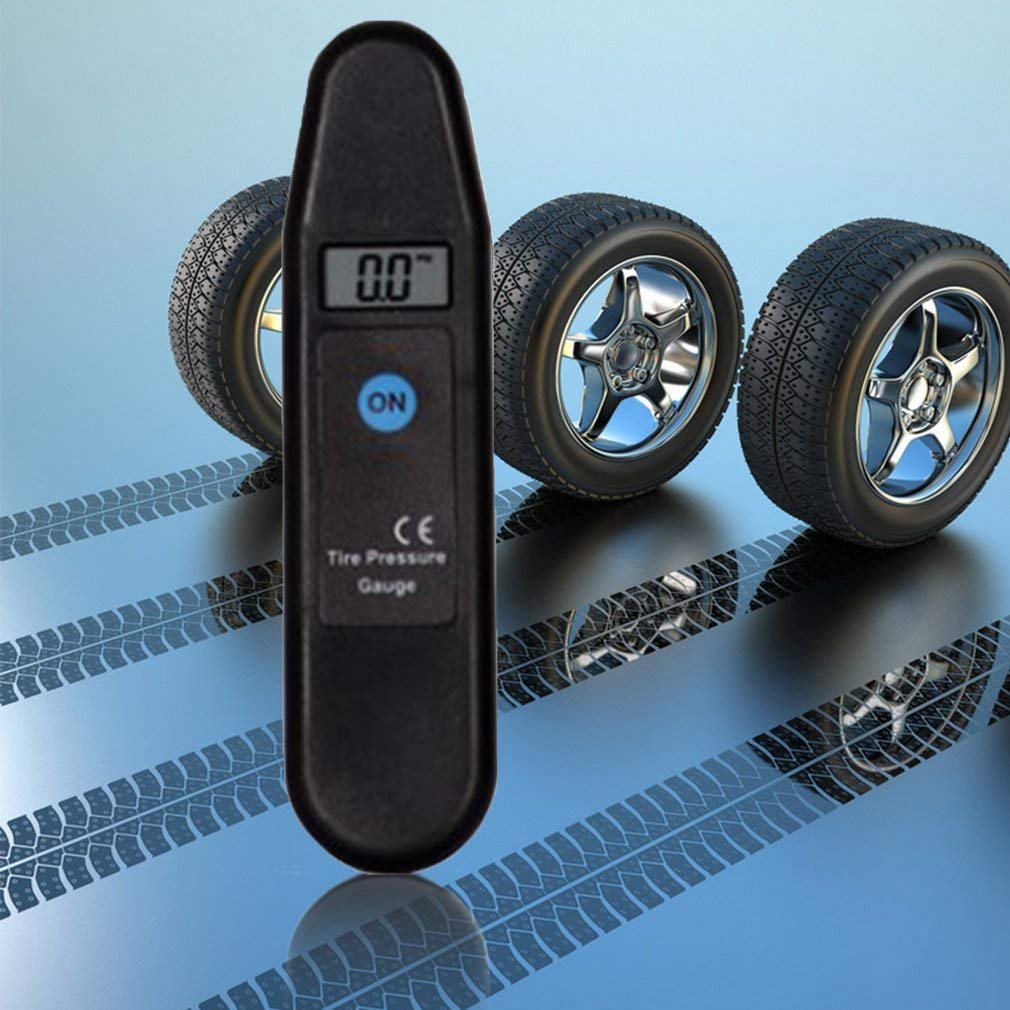 Manometr cyfrowy wyświetlacz LCD dokładność miernik ciśnienia powietrza w oponach tester opon pojazd motocykl samochód 5-150 PSI/KPA/BAR/KG/CM2 Detector