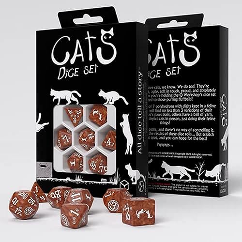 Juego de dados para gatos Muffin