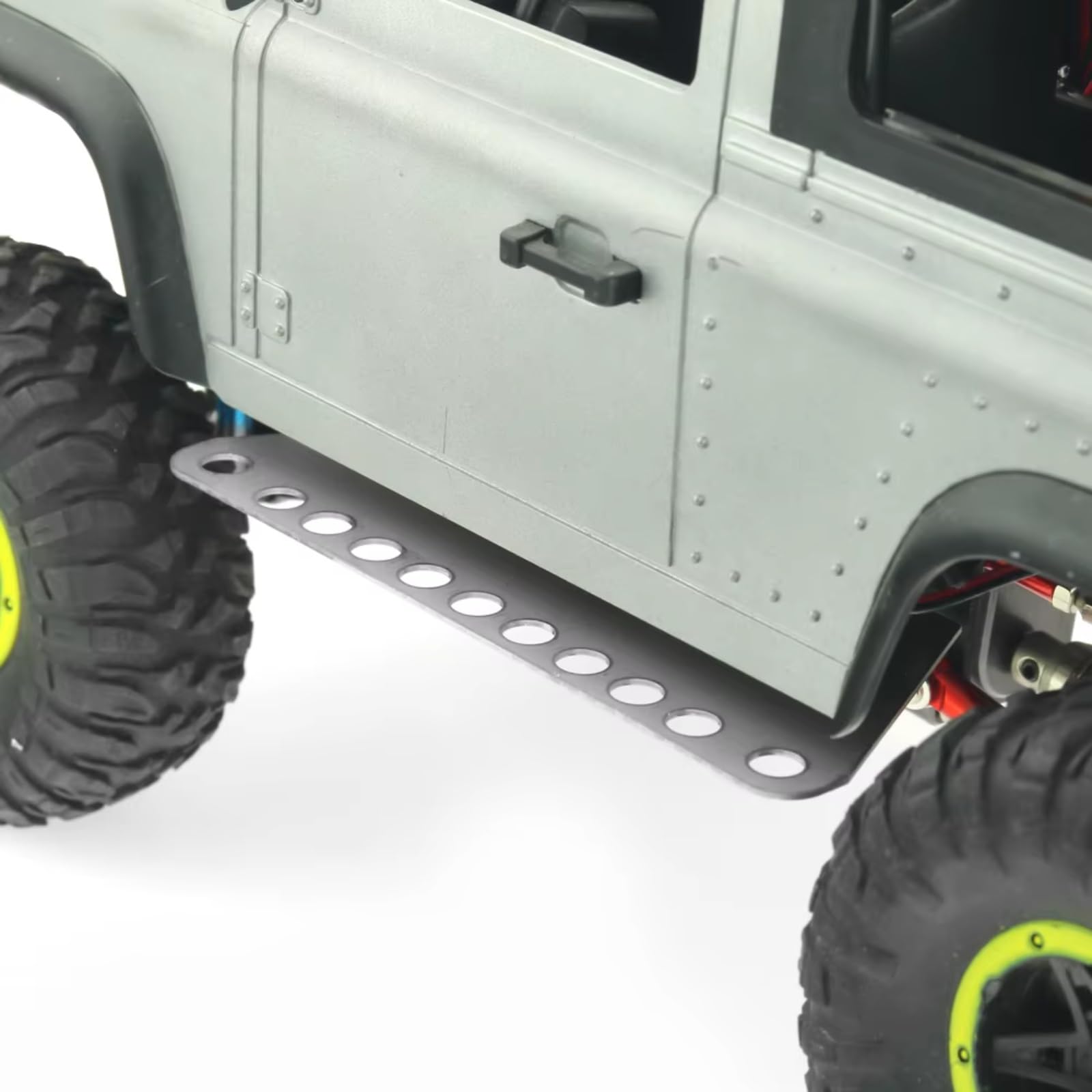 Per MN D90 D91 D96 Per MN98 Per MN99S 2 Pezzi 1/12 Pedale Laterale In Metallo Per Rock Sliders RC Auto Veicoli Cingolati Parti Accessori Ricambio Componenti Telaio Rc
