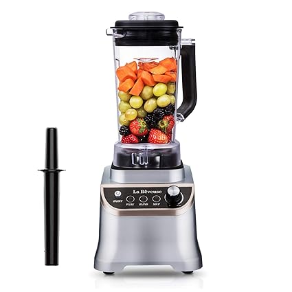 Professional Countertop High Speed Blender with 1200-Watt Base-51 oz BPA Free Jar for Frozen Drinks and Smoothies,Special Design for Entire Family or Commercial Use