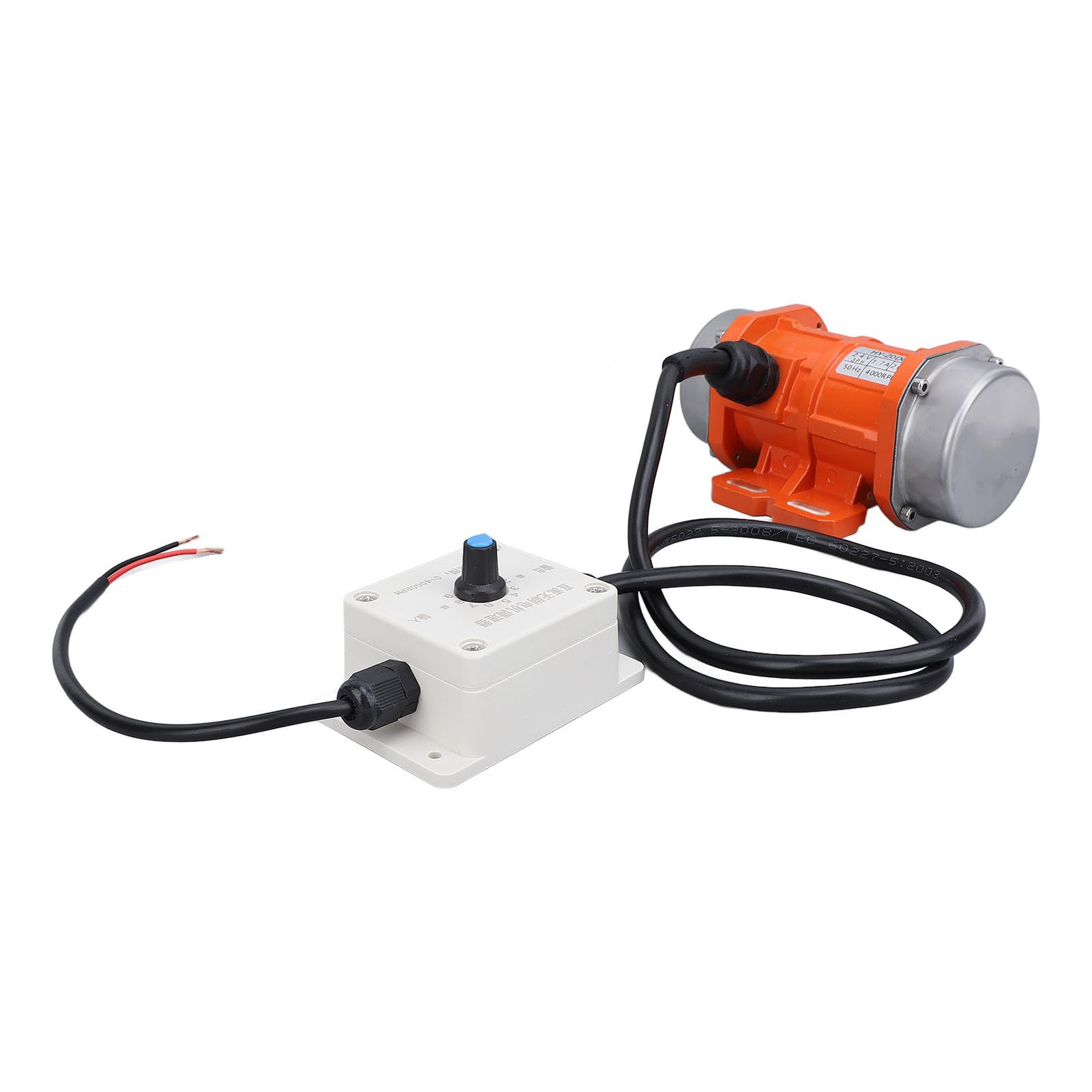 Mini Vibratore per Calcestruzzo Senza Spazzole con velocità Regolabile, Motore di Vibrazione DC24V per Apparecchiature di Verniciatura a Polvere, Dimensioni Compatte e Potenza Elevata (20 W)