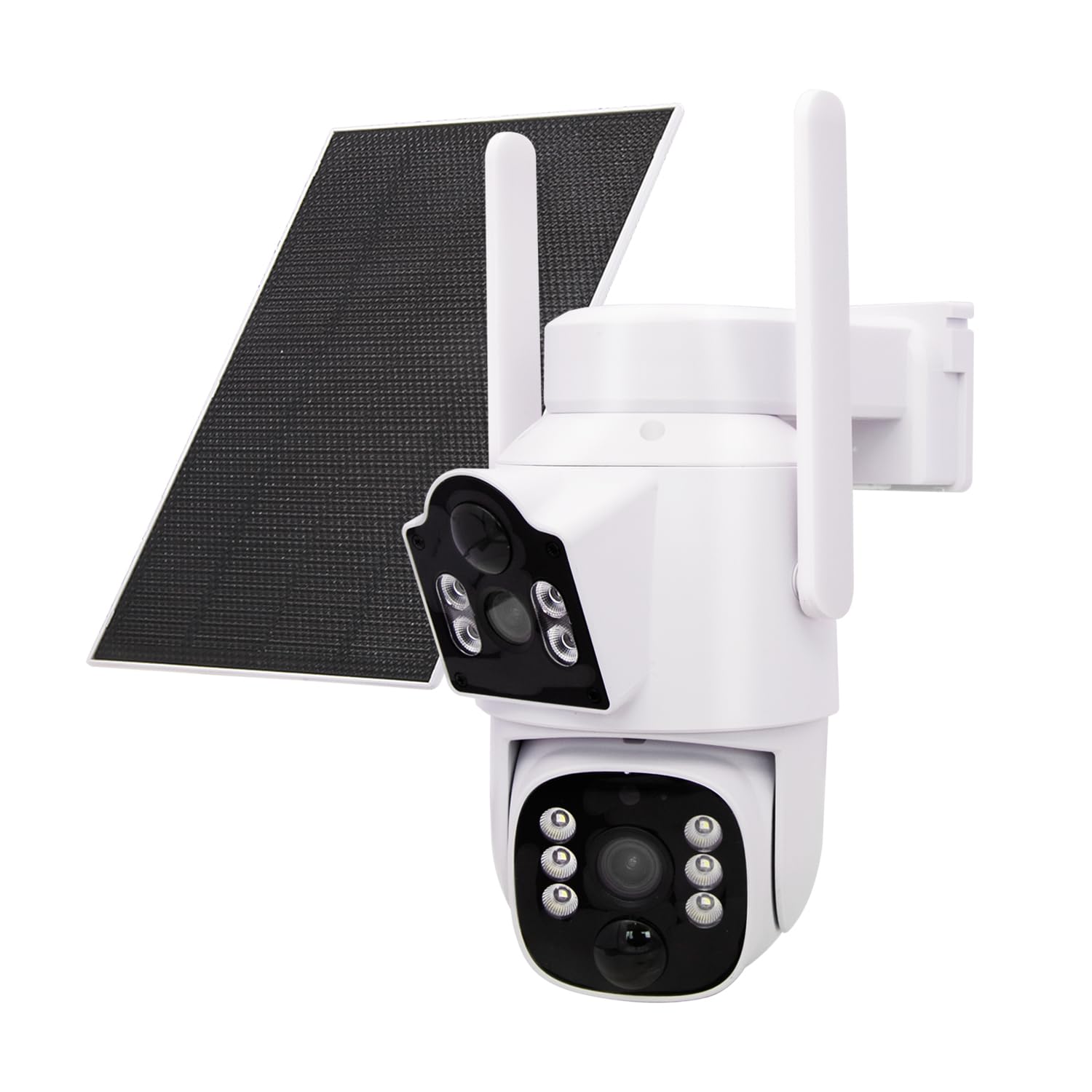 CasaCam Wireless Outdoor Camera, 4MP+4MP Dual Lens, Dual PIR Motion Sensors, Supports 2.4G/5G WiFi, Local SD Card & Cloud Storage, Auto Tracking, Human Detection, Color Night Vision-image-5