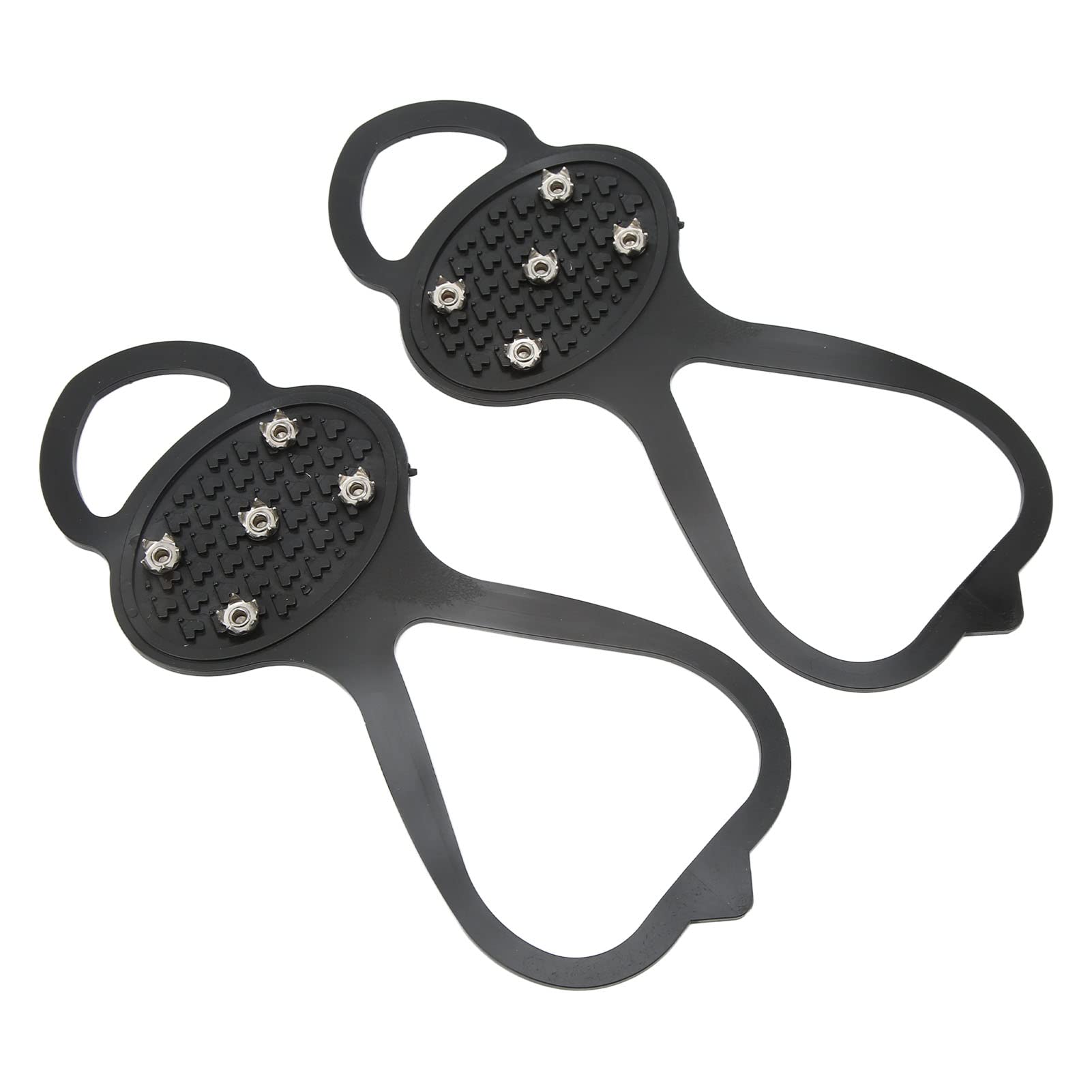 topiky 5 Teeth Crampons, Lightweight Long Service Life Excellent Traction Good Flexibility 5 Teeth Climbing Shoe Spikes for Outdoor for Mountaineering-picture-37