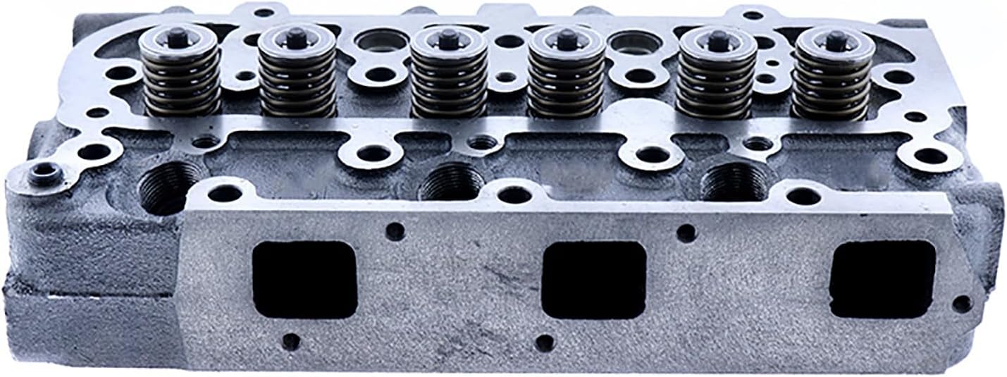 FridayParts 1G962-03045 1G962-03046 Complete Cylinder Head Compatible for Kubota D902 Engine RTV900G RTV900G9 BX2350D BX2370D ZD323 Replacement (Complete Cylinder Head)