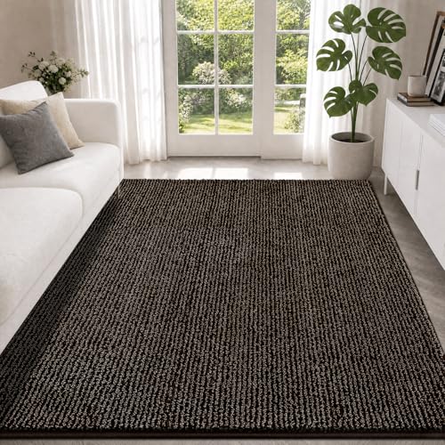 Image of Washable Area Rug 48 inch x 72 inch, Non Slip Kitchen Rug, Absorbent Runner Rug for Bedroom, Living Room, Dining Room (Roll Packing)