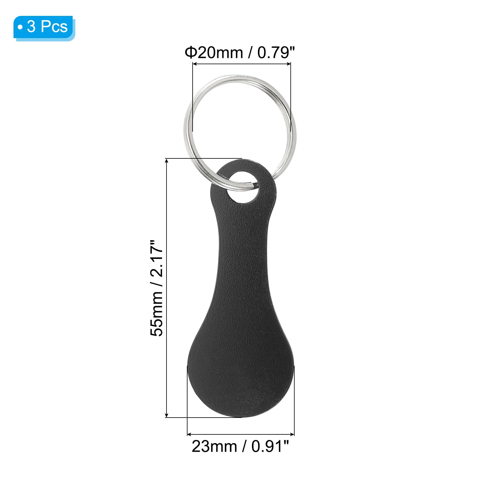 PATIKIL Shopping Trolley Token Key Ring - Image 2