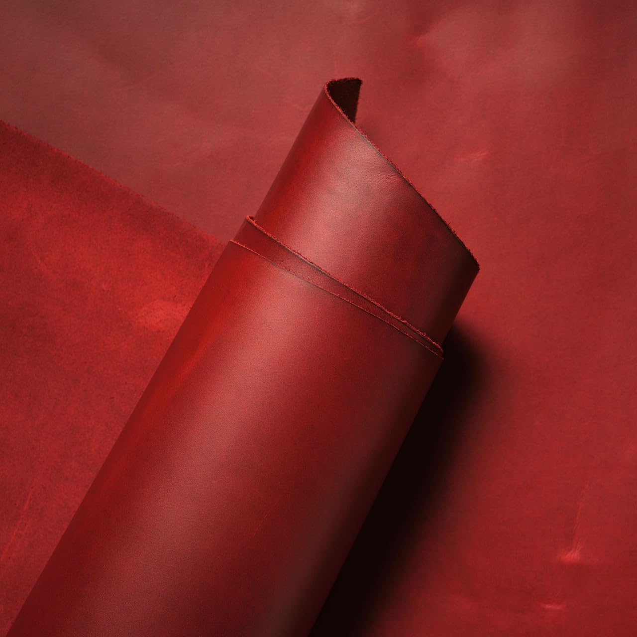 Newbury Leathers, Balmoral, Side, Red