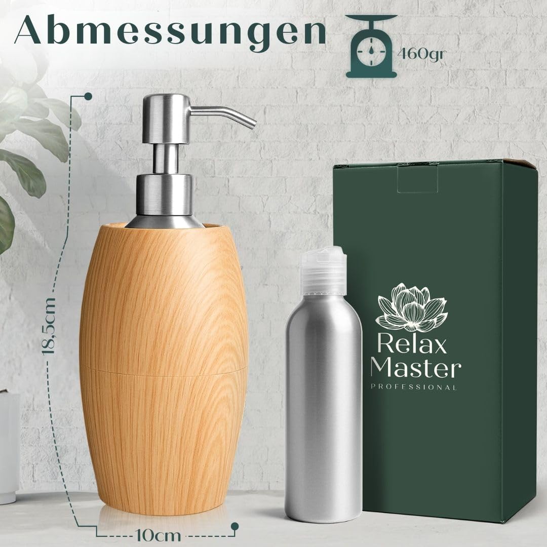 Relax Master® Elektrischer Massageöl-Wärmer und Massageölwärmer – Perfekt für Massagesalons, Guasha, Wellness, Spa & Massage-Liebhaber