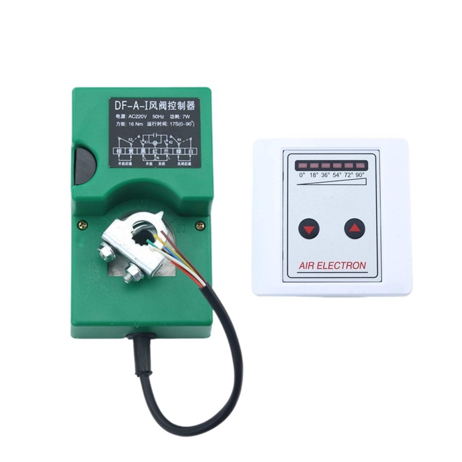 Moteur de clapet intelligent 16Nm avec commande manuelle 60S