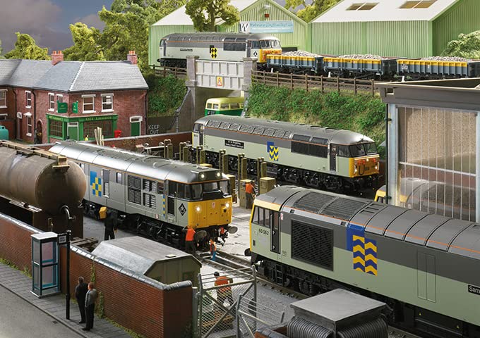 Hornby Diesel Depot,1000 piece jigsaw puzzles, Multicolor, 1000 pieces, 21cm x 24cm - Image 2