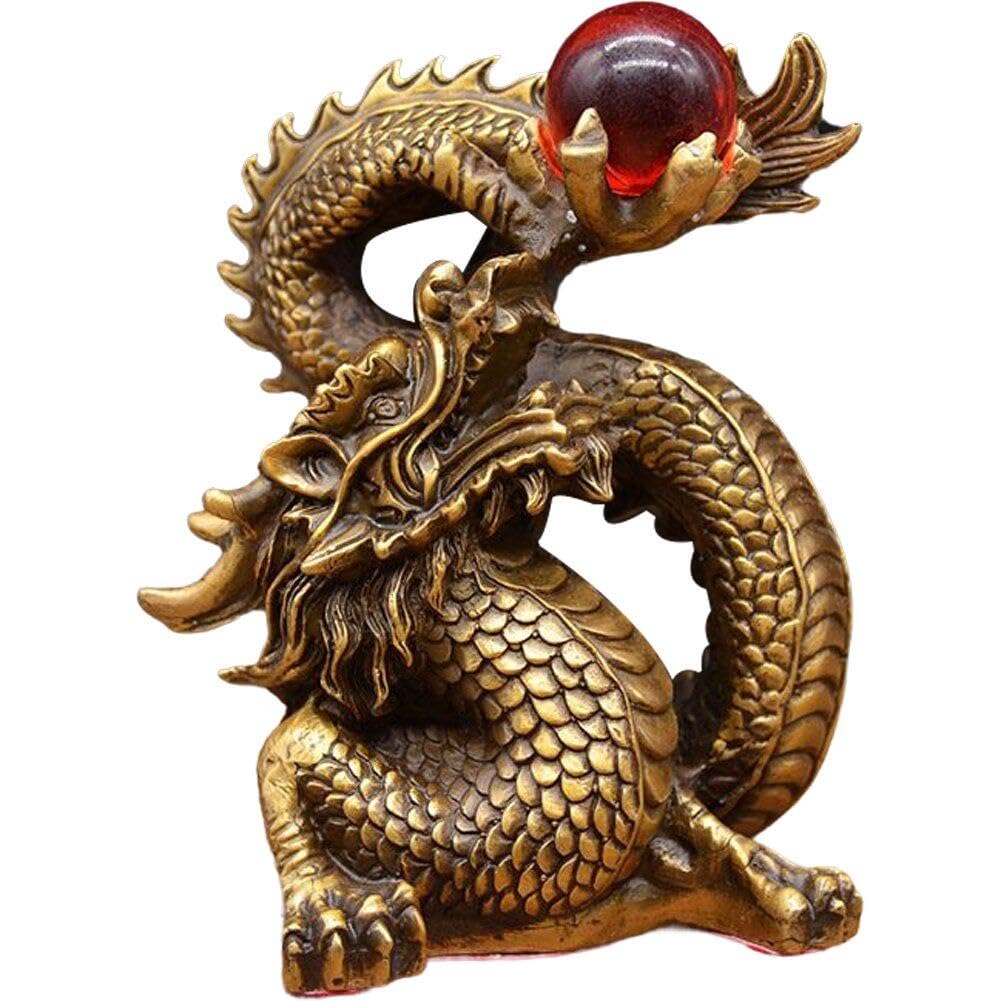 Dragon Feng Shui figurine décorative pour harmoniser votre espace de travail