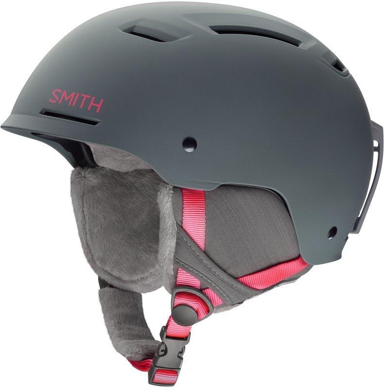Smith Optics 2015 Women's Pointe Winter Snow Helmet (Matte Frost Pink - Large)