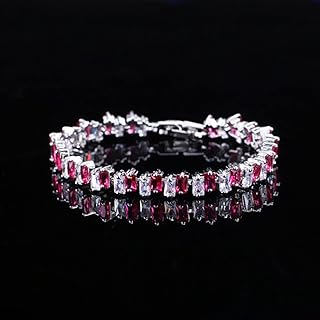 Zirconia Cúbica Piedra Amarillo Ródico Color Cz Joyas de Boda para Mujeres para Damas de Honor, OZZKI