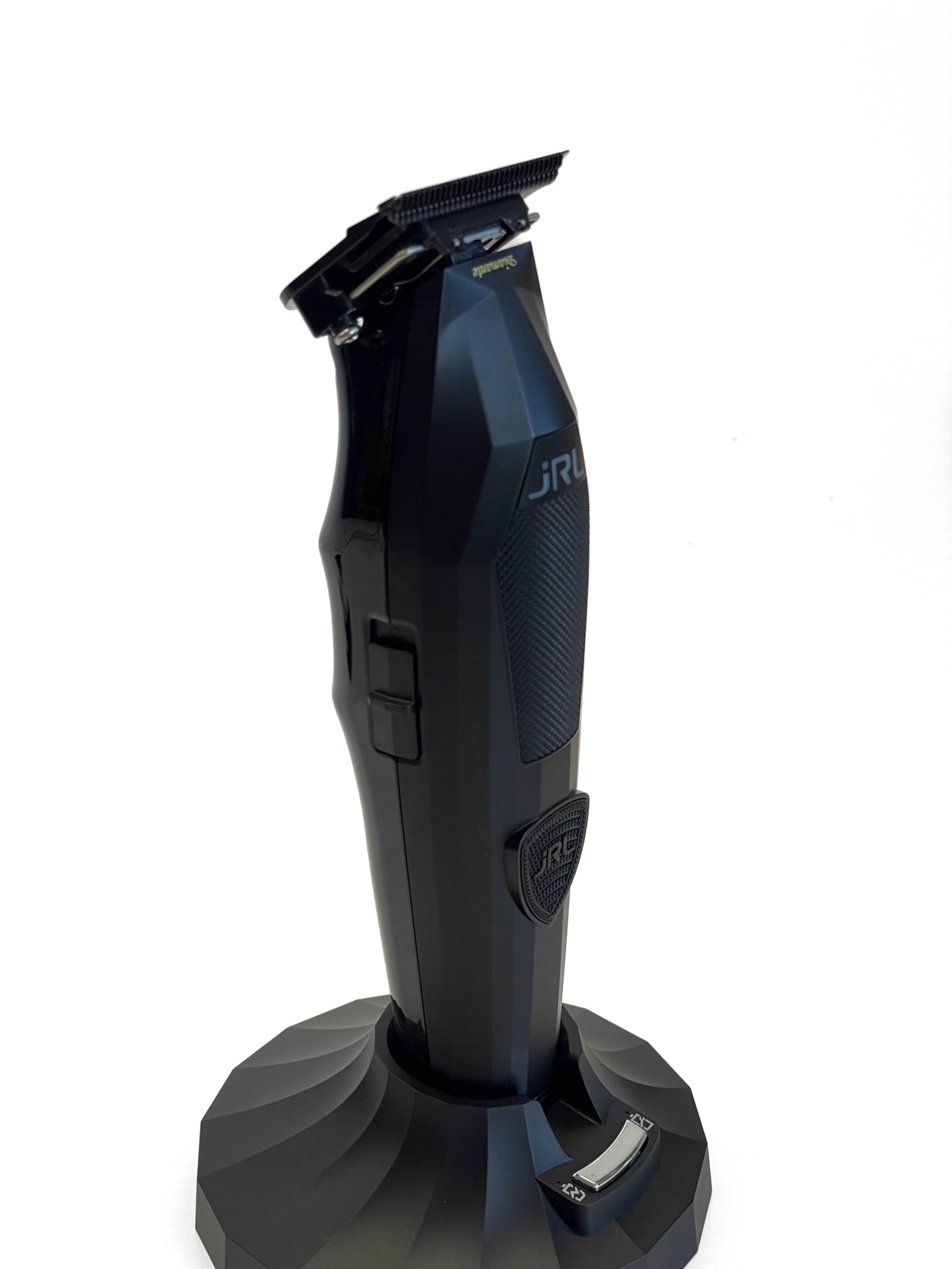 JRL Diamante Trimmer Professioneller Kabelloser Präzisionstrimmer für Barber & Friseur, Zero Gap, Hochleistungsmotor, Profi Haarschneider für Salon & Barbershop (Diamante-T-Schwarz)