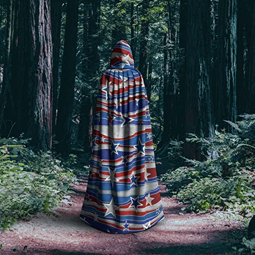 Cape à capuche pour costume de sorcière originale et facile à enfiler