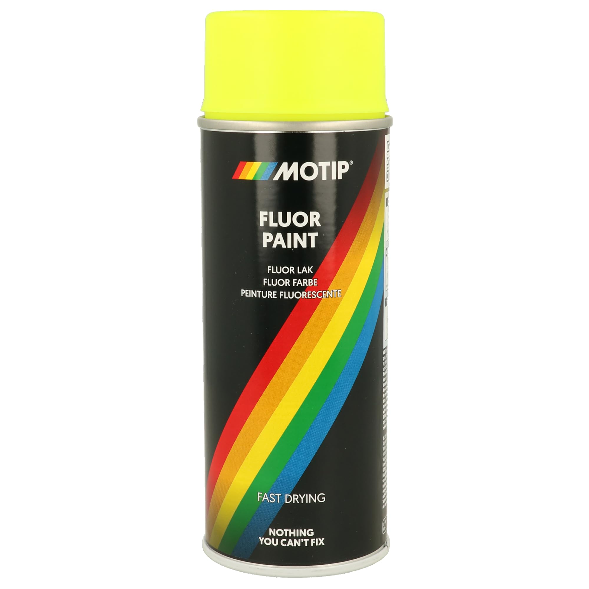 Motip Yellow Fluorescent Spray Paint - 400 Ml