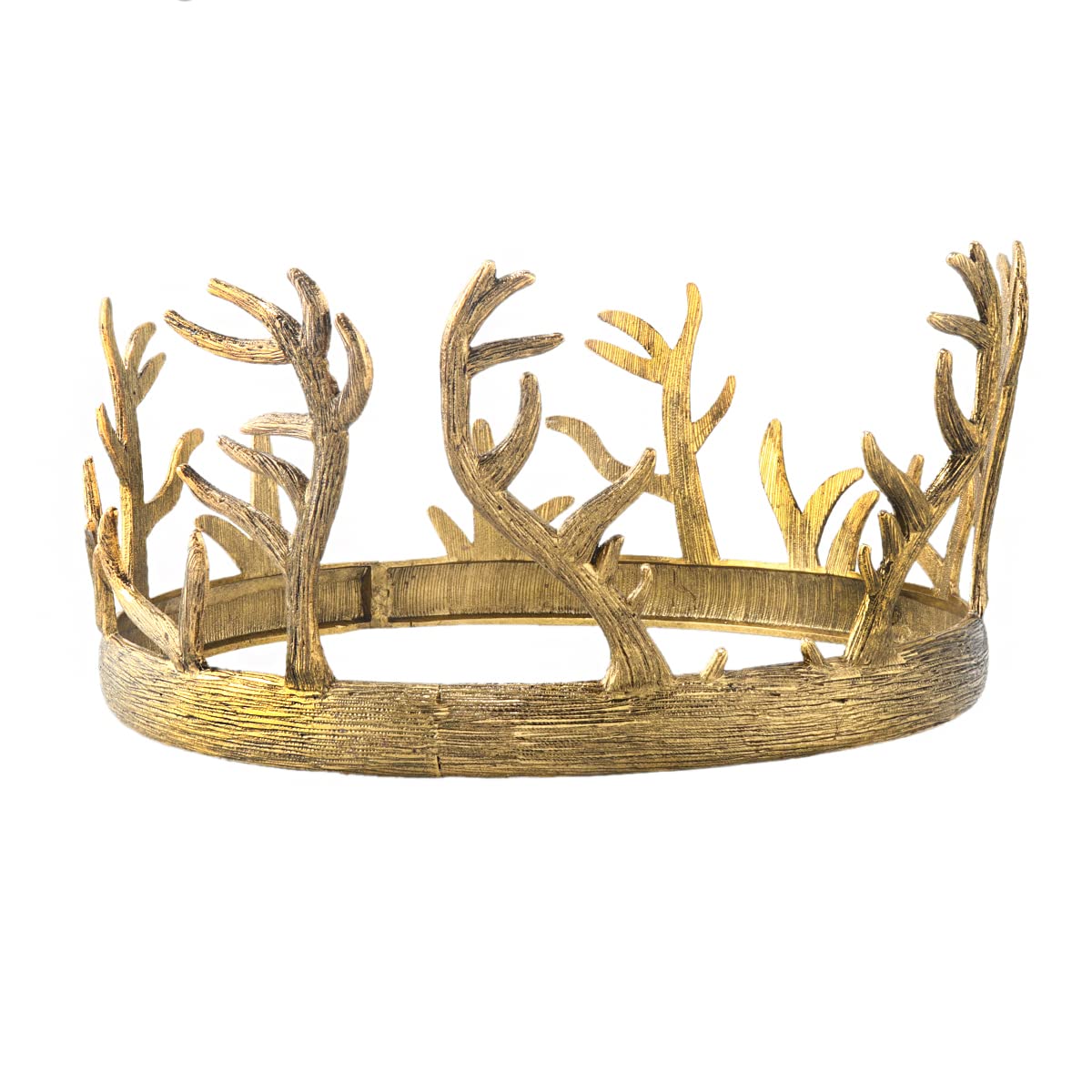 Couronne ronde en métal pour concours de beauté, anniversaire, mariage, Halloween, Medium, metal