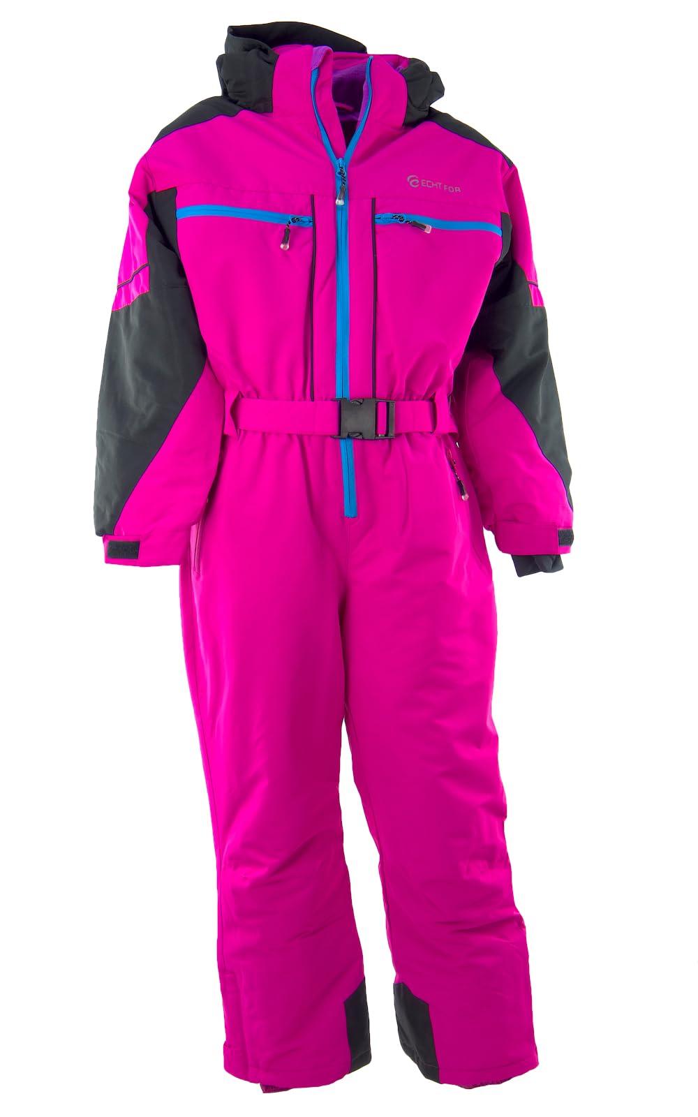 Kinder Schneeanzug Schneeoverall Mädchen Jungen Gefütterter Wasserabweisender und Windfester Skianzug Skioverall Größe 140-176 HA017-24