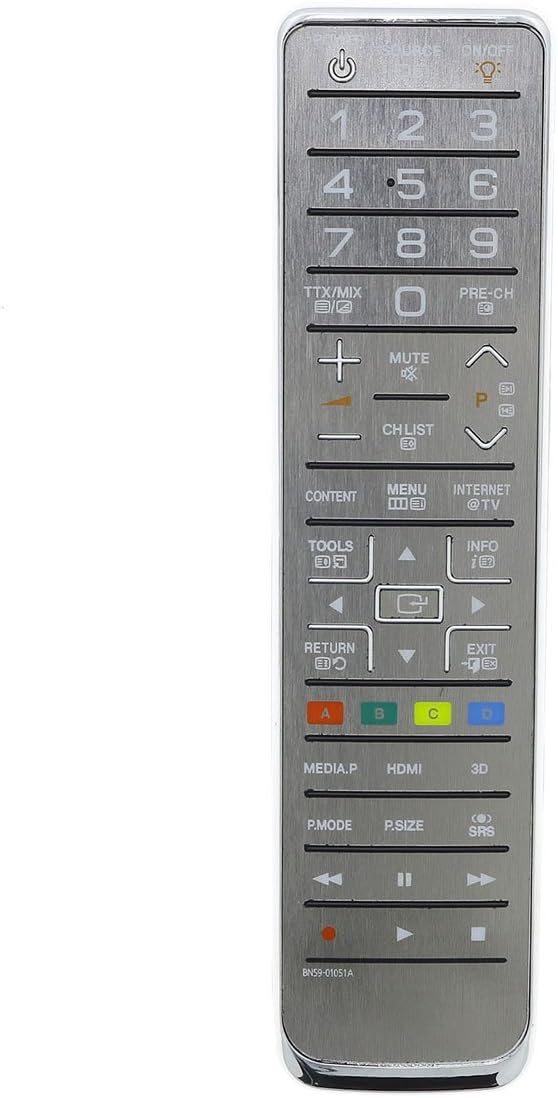 Aurabeam BN59-01051A Replacement TV Remote Control for Samsung HD Smart LED/LCD Television (BN5901051A)