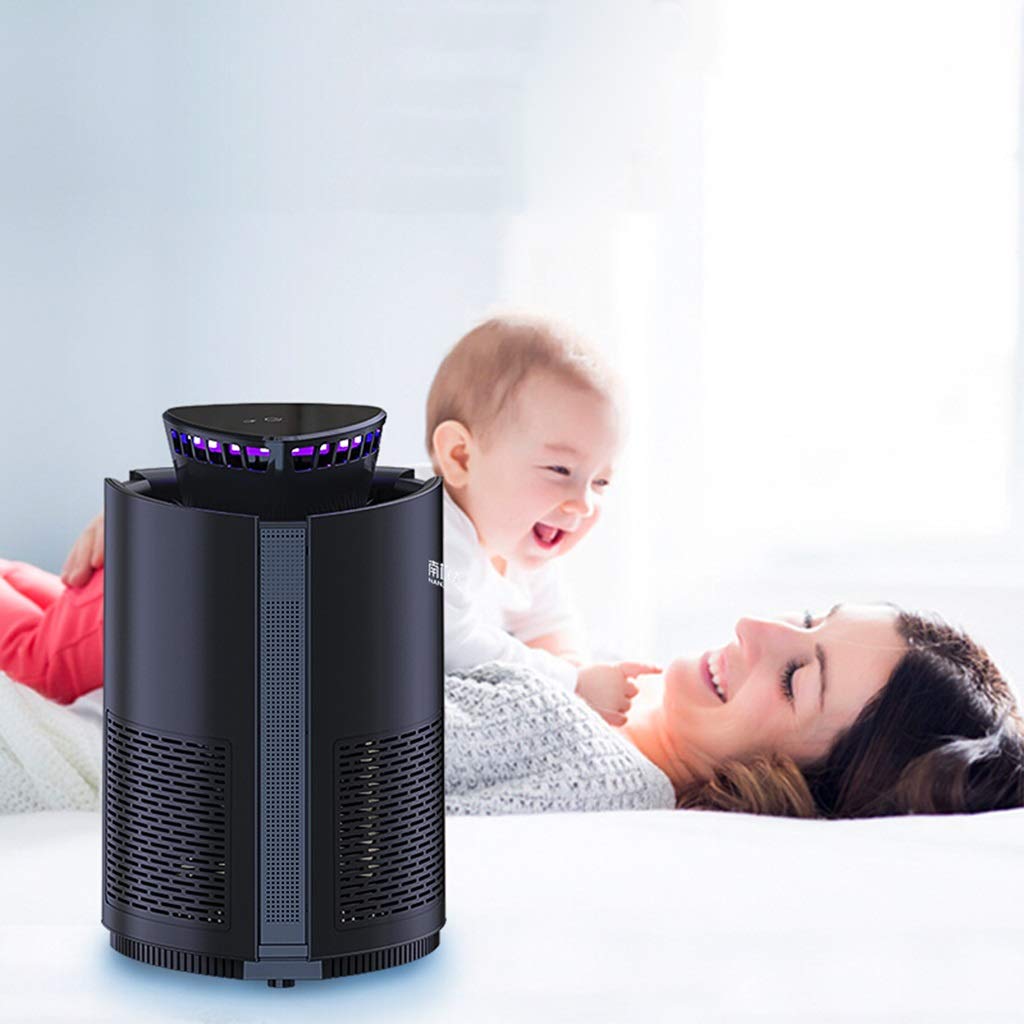 Lampada antizanzare, Lampada antizanzare Elettronica silenziosa Senza Radiazioni per Uso Domestico Controllo Intelligente della Luce Lampada antizanzare a LED Repellente per zanzare