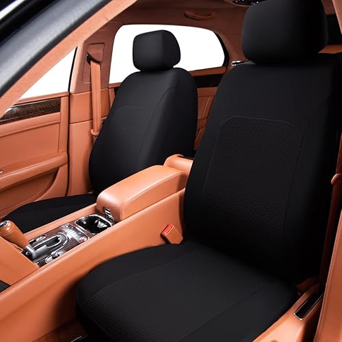 Miniatura 71 de Flying Banner Fundas de asiento de coche para asiento delantero y trasero, de poliéster, protectores de asiento de automóvil, fácil instalación