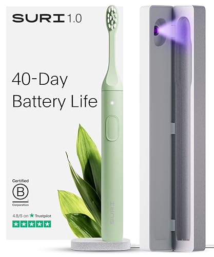 SURI 1.0 Sonic Electric Toothbrush with UV Cleaning Travel Case