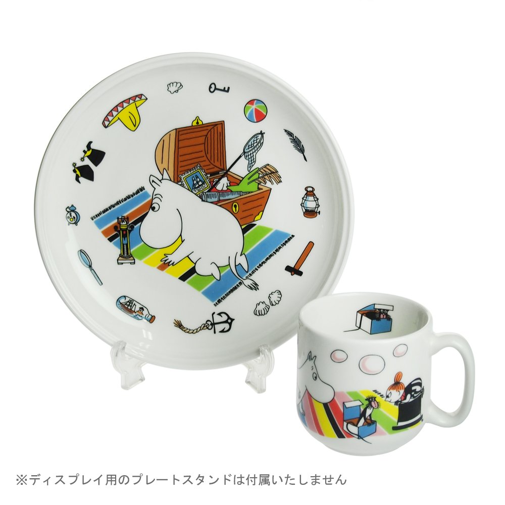 Amazon｜アラビア(Arabia) 子ども用食器セット ムーミン マグ プレート