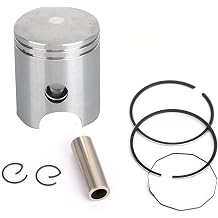 Bruce & Shark Piston Ring Pin Clip Kit Std Bore 52Mm For Yamaha Ag100 Dx100 Yb100 Lt2 Lt3
