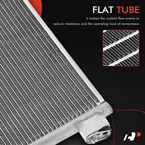 A-Premium Air Conditioning A/C Condenser Compatible With Chevrolet, Gmc & Isuzu Models, W3500 W4500 W5500 Tiltmaster Forward, Npr, Nqr, Nrr #TOP2