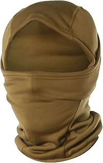 Hinged Balaclava - Men's Helmet Liner Mask - Winter Neck Warmer for Motorcycling, Skiing, and More