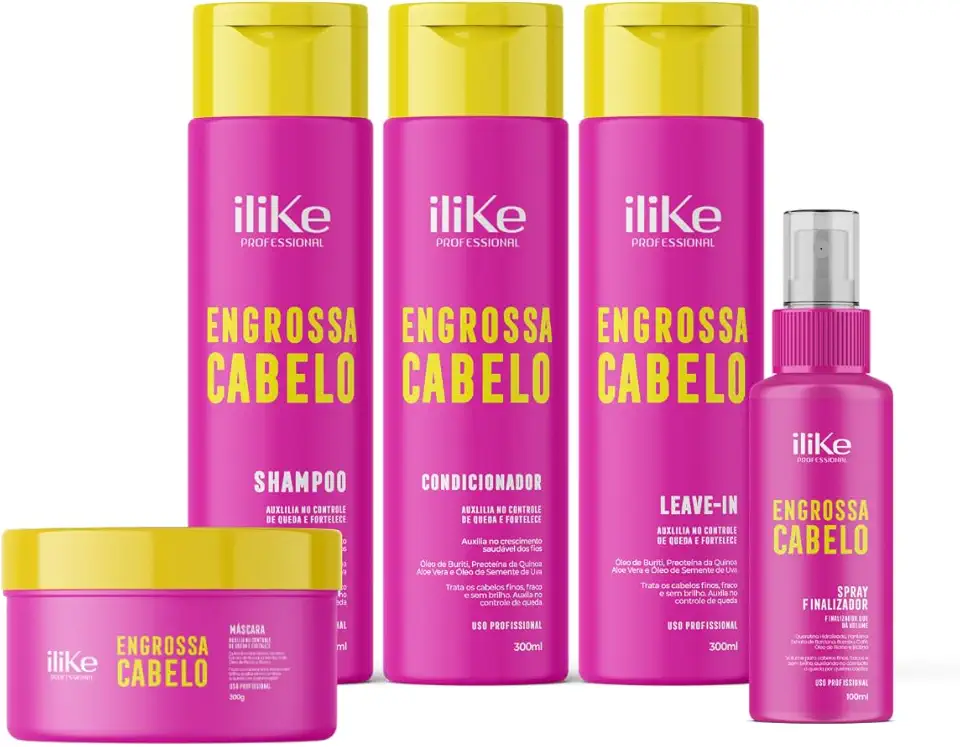iLike Shampoo Engrossa Cabelo - 300g