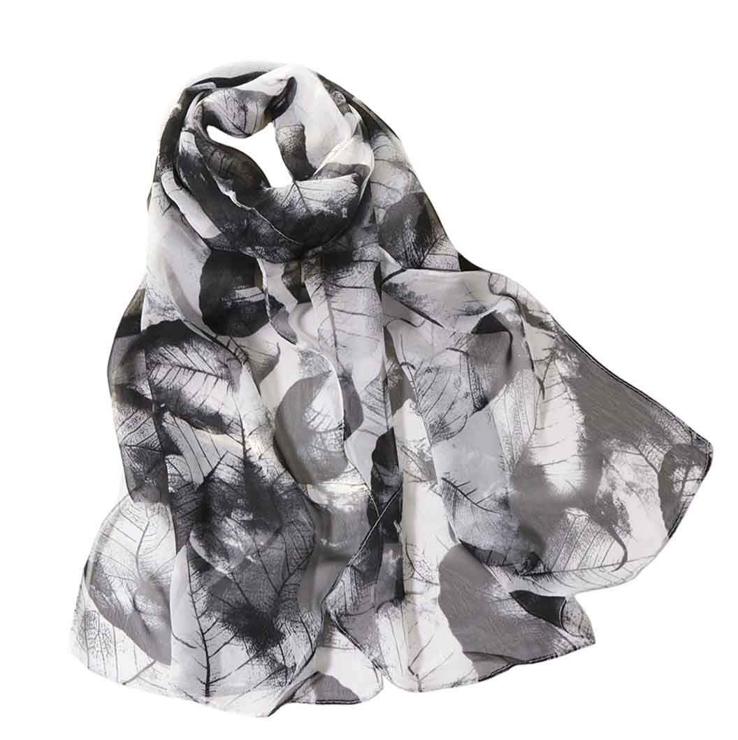 AliceLifeScarfs for Women Lightweight Print Floral Pattern Scarf Shawl Fashion Scarves Sunscreen Shawls