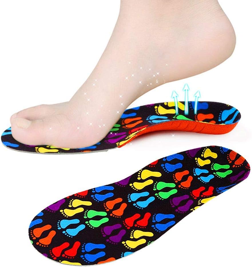 Orthotics Insole Kids - Orthotic Shoes Inserts for Flat Feet and Arch Support (Little Kids 10-12.5)
